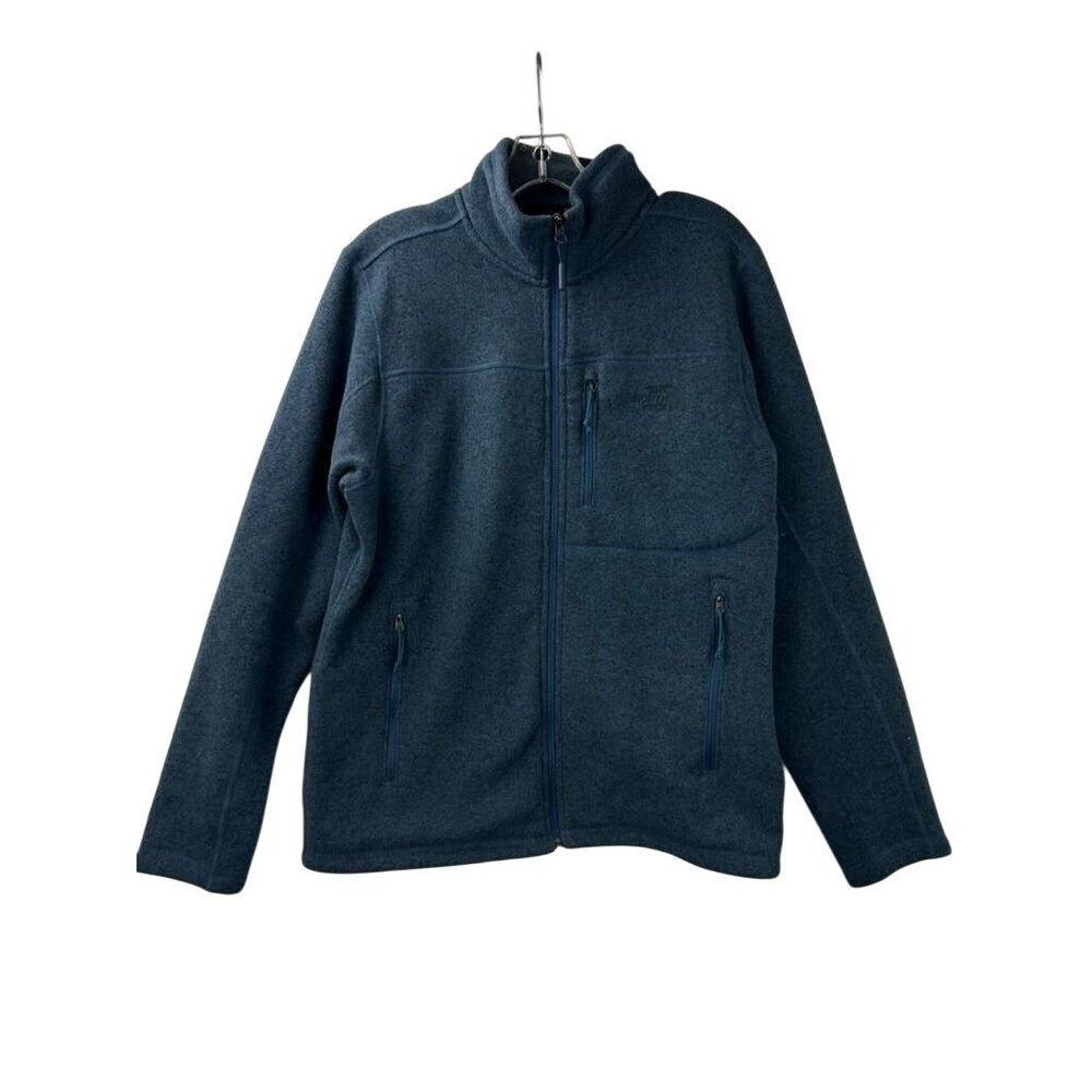 The North Face Men's Medium Polyester Full Zip-Up Jacket Front Pockets